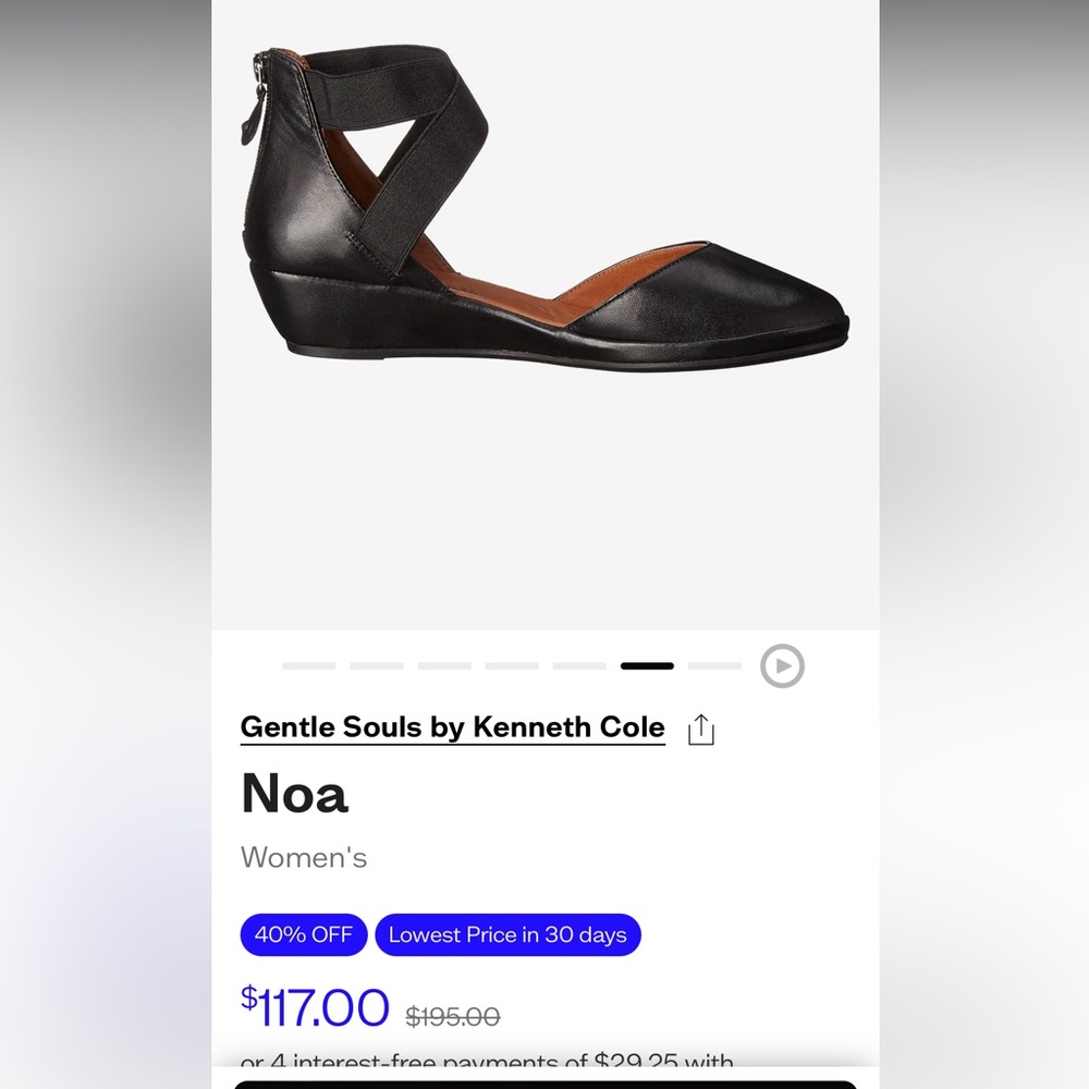 Gentle Souls by Kenneth Cole Noa leather flats